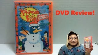 Phineas and Ferb A Very Perry Christmas DVD Review  Jay Toonz [upl. by Broome786]