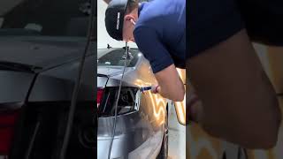 Car dent repair Car dent repair No putty repair Keep original car paint😱😱 [upl. by Rumit403]