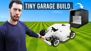 I Made a Tiny Garage for My Robot Lawnmower LUBA 2 [upl. by Nylarat679]