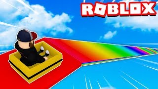 I SLIDE DOWN 999999999 FEET in ROBLOX [upl. by Montana354]