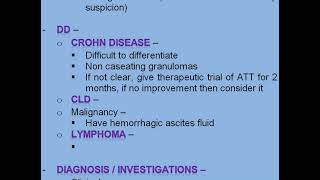 Abdominal TB  Review topic [upl. by Aitra]