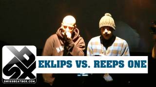 Reeps One vs Eklips  Beatbox Battle at the Dmc Championship [upl. by Eecram]