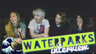 Interview ⇢ Waterparks ▴ 21716 NYC [upl. by Skrap]