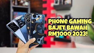 Senarai Phone Gaming Bajet Bawah RM1000 2023 [upl. by Nosliw745]