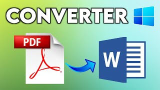 Como Converter PDF para WORD Sem Instalar Programa [upl. by Julianna]