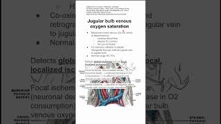 Jugular bulb venous oxygen saturation [upl. by Heisel]