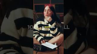 Billie Eilish talks about how ocean eyes came to be🧿💙 [upl. by Auqenes]