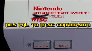 NES PAL to NTSC conversion [upl. by Fabiolas]