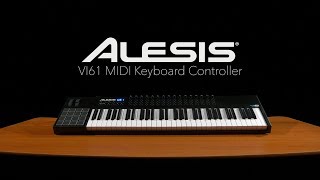 Alesis VI61 MIDI Keyboard Controller  Gear4music [upl. by Refinneg]