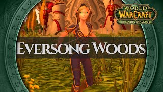 Eversong Woods  Gameplay  World of Warcraft The Burning Crusade [upl. by Adnala]