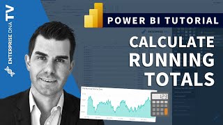 Calculating Running Totals in Power BI Using DAX [upl. by Heisel]