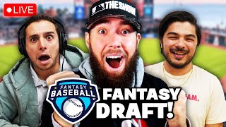 Jomboy Media Fantasy Baseball Draft 2024 [upl. by Rases]