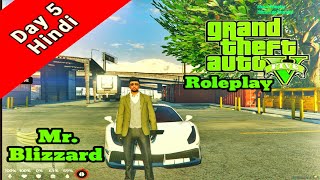 ❤️ Live Hindi GTA 5 Roleplay Day 5 My Car ❤️ [upl. by Ahseenyt]