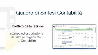 Tutorial PriMus – Quadro di Sintesi Contabilità  ACCA Software [upl. by Stead]