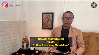 Akar Iman yang Mendalam  Rhema 260724 [upl. by Tamqrah575]