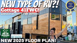 NEW Type of RV 2025 Forest River Cottage 41FWC Fifth Wheel Trailer [upl. by Nehemiah]