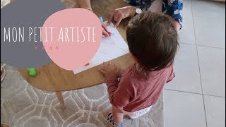 MON PETIT ARTISTE ⎢VLOG [upl. by Ahsitel877]