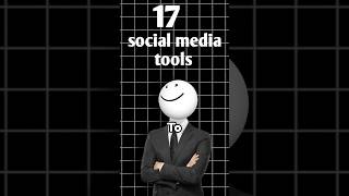 17 Best Social Media Tools socialmedia aitools [upl. by Ati206]