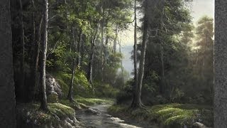 Paint with Kevin Hill  The Forest River [upl. by Anitsud]