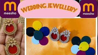 Meesho colour changing earring  festive season  Neetu Mertiya meesho meeshojewellery style [upl. by Oria118]