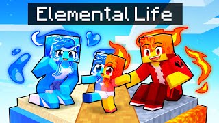 Having an ELEMENTAL LIFE in Minecraft [upl. by Zanze]