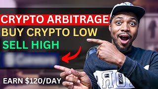 New Crypto Arbitrage Trading Opportunity Between 2 Crypto Exchanges  Make 120 Per Day [upl. by Eelra]