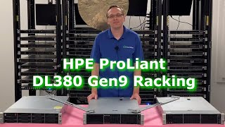 HPE ProLiant DL380 Gen9  How To Rack a Server  Server Racking  Sliding Rails  Rackmount Server [upl. by Farand]