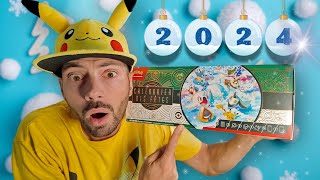 🎁 UNBOXING Calendrier de lAvent Pokémon TCG 2024 🎁  Plein de surprises [upl. by Adniled854]