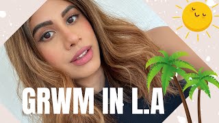 Get Ready With Me in LOS ANGELES  Malvika Sitlani Aryan [upl. by Hazen]