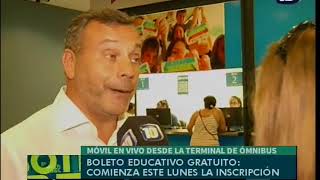 Boleto Educativo Gratuito habilitan trámite desde hoy [upl. by Johnston]