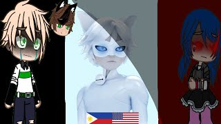 Mlb React To Chat Blanc 🇺🇸🇵🇭  Remake  GachaClub [upl. by Ximenez]