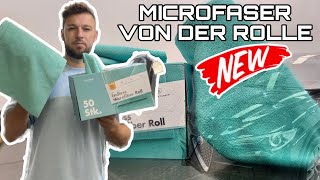 NEU  Microfaser Lappen von der Rolle  Endless Microfiber Roll CHECK  Aufbereitung ALFA STELVIO [upl. by Nnyl]