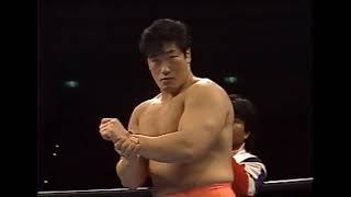 1191995  Triple Crown title match  Toshiaki Kawada c vs Kenta Kobashi [upl. by Ydal]