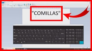 ✅COMO PONER COMILLAS EN WORD CON EL TECLADO [upl. by Barboza]