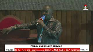 MCF Friday Overnight Service With Pastor Tom Mugerwa 20092024 [upl. by Anivlem]