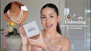 Unboxing Vivienne Westwood necklace [upl. by Enirrok850]