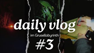 Ein Tag im Grusellabyrinth  Vlog 3 Schockmomente amp Nervenkitzel [upl. by Laen]