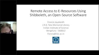 DELNET Webinar on Remote Access to E Resources using Shibboleth an Open Source Software [upl. by Aborn889]