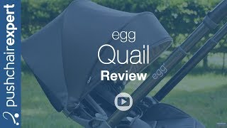 egg® Quail Review  Pushchair Expert  Up Close [upl. by Karlen]