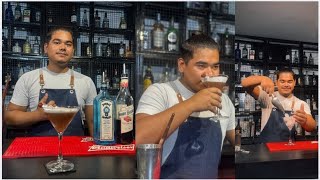 Making cocktail in practical class 🍸cocktailrecipe bartender [upl. by Eelanaj]