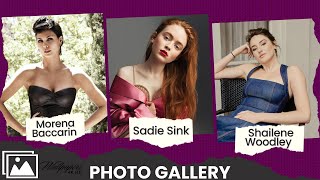 Morena Baccarin  Sadie Sink  Shailene Woodley  Photo Gallery ❤️❤️❤️ Beautiful Wallpapers [upl. by Yearwood494]