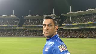 Goosebumps as Dhoni walks into Chepauk for CSK practice to a rousing welcome [upl. by Peirsen]