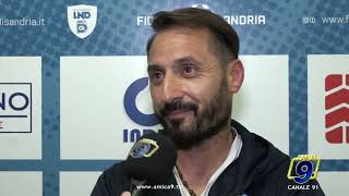 Fidelis AndriaIschia 21  Intervista post gara Giuseppe Scaringella all Fidelis Andria [upl. by Pru]