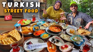 ISTANBUL Street Food Tour  Biggest Kahvalti amp Meat Heaven in Turkey [upl. by Shanly]