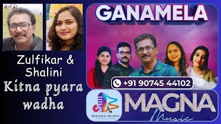 MAGNA MUSIC GANAMELAKitna pyara wadhaZulfikar amp Shalini Please contact Zulfikar 9074544102 [upl. by Eiramannod]