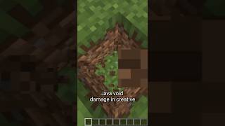 Minecraft Java Edition VS Pocket Edition  Minecraft shortsminecraft [upl. by Doxia]