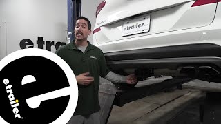 etrailer  Curt Trailer Hitch Installation  2020 Hyundai Tucson [upl. by Anaik]