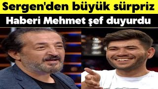 MASTERCHEF ALL STAR SERGENİN MÜJDESİNİ MEHMET ŞEF DUYURDU [upl. by Tallu]