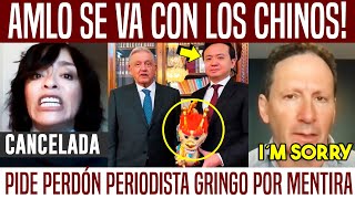 🚨AMLO SE VA CON CHINA PIDE PERDÓN PERIODISTA DE EU CANCELAN A ANABEL BIDEN FURIOSO🚨 [upl. by Ecienaj899]