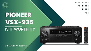 Pioneer VSX935 Atmos AV Receiver Review and Price in india  Pioneer VXS834 vs Pioneer VSX935 [upl. by Uhayile]